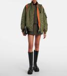 Твиловый блузон Sacai, Khaki - фото 2