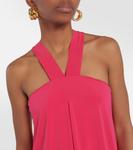 Мини-платье Astro с открытыми плечами Max Mara, Fuxia - фото 4