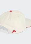 Бейсболка Adidas Performance Cap, Off White Pure Ruby/White - фото 3