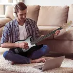 Электрогитарный ключ для бас-гитары Glarry GP для левшей, черный - фото 4