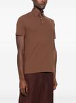 Zanone рубашка поло, коричневый - фото 3