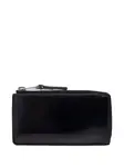 Кожаный кошелек на молнии LEMAIRE, черный - фото