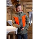 Мужской походный дождевик Skratta, цвет helles everglade/orange - фото 4