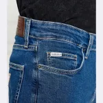 Джинсы узкого кроя Guess, синий - фото 4