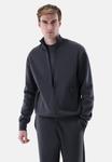 Толстовка van Laack Zip-up sweatshirt, Dark Grey - фото