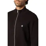 Свитер Deeluxe Noweo full zip, черный - фото 4