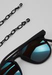 Солнцезащитные очки АРТУР С ЦЕПЬЮ Urban Classics, черный/синий - фото 4