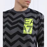 Толстовка обычного кроя Ea7, серый - фото 4