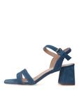 Босоножки на высоком каблуке MANFIELD Strap Sandals, синий - фото 2