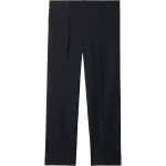 Хлопковые чиносы Burberry, синий - фото 7