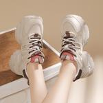 Кроссовки Golden Silk Rabbit Chunky Sneakers Women's Low-top, черный - фото 6