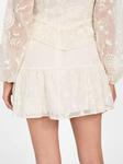 GUESS Женская мини-юбка Seiah, Dove White - фото 5