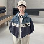 Детская куртка Lapel Moderate EASTERN CAMEL, синий - фото 3