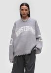 Джемпер WRSTBHVR Jumper, Grey Melange/Grey - фото
