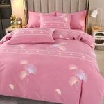 LUOLAI HOME Постельное белье, 4 предмета, пододеяльник 220x240 см - фото 8