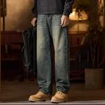 Винтажные джинсы Jeep синие мужские - фото 8