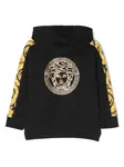 Худи с принтом Barocco Kids Versace Kids, черный - фото 2