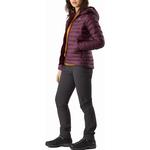 Пуховик женский Arcteryx Cerium, черный / зеленый - фото 9