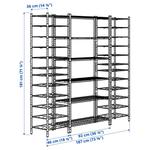 3 полки OMAR IKEA, 187x36x181 см - фото 6
