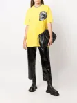 Футболка с принтом Skull Philipp Plein, желтый - фото 3
