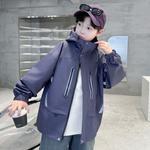 Детская куртка с капюшоном Moderate EASTERN CAMEL, темно-фиолетовый - фото 4