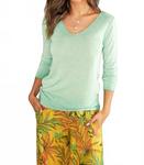 Топ Lurex Edge легкий в зеленом цвете Venti6 - фото