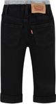 Джинсы Levi's Straight Fit для мальчиков и малышей, Black Stretch - фото 2