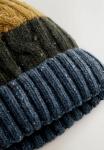 Шапка Next Beanie, Cable Knit Stripe/Blue - фото 2