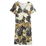 Платье Tom Tailor Easy Jersey short sleeve short, белый - фото 3