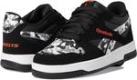 Кроссовки Heelys Reebok BB4500 Low, цвет Black/White/Red - фото
