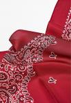 Шарф Massimo Dutti PAISLEY PRINT, Red - фото 5