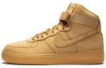 Кроссовки Nike Air Force 1 High Flax, темно-желтый - фото