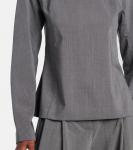 Шерстяная блузка Jacquemus, серый - фото 5