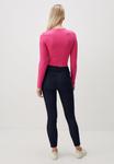 Топ с длинными рукавами LONG SLEEVE CREW NECK CROP Jimmy Key, розовый - фото 4