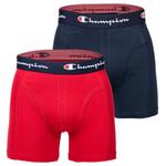 Боксеры Champion Boxershort 2 шт, цвет Marine/Rot - фото