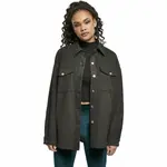 Рубашка Urban Classics Over Classic-Big, коричневый - фото 2