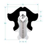 Шаблоны форм ногтей 100, Molly Lac - фото 2