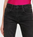Джинсы Girlfriend укороченные mid-rise AG Jeans, Pfb3 - фото 4