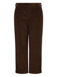 Moschino вельветовые брюки, коричневый - фото