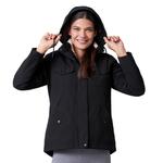 Куртка женская Free Country Cascade Canvas 3-в-1 Systems, черный - фото 2