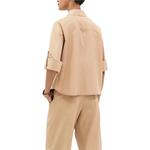 HERMES Женская блузка бежевая - фото 4