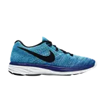 Кроссовки Nike Wmns Flyknit Lunar3, синий - фото