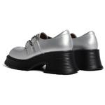 Лоферы женские Senda, серебряный - фото 7