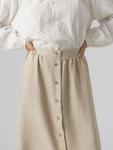 Миди юбка VERO MODA VMMelaney, Beige - фото 3