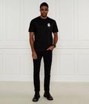 Футболка мужская Hugo Dicatiko с принтом на груди, черный - фото 2