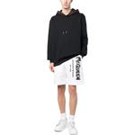 Шорты для бега с принтом Logo Graffiti Alexander McQueen, белый - фото 4