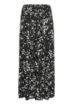 Юбка Kaffe Maxi skirt, Black Chalk Graphic/Black - фото 6
