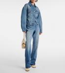 Куртка деним Jacquemus, Blue/Tabac - фото 2