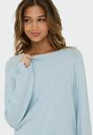 Джемпер ONLY ONLRICA LIFE L/S NOOS, Cashmere Blue/Light Blue - фото 4