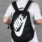 Рюкзак Nike Large Logo Printing schoolbag Backpack Black CK0953-010, черный - фото 5